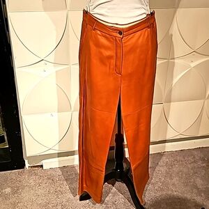 S WEEKEND Carmel Soft Leather Pants